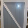 Custom Lakeland White Frame w/Gray Verticals